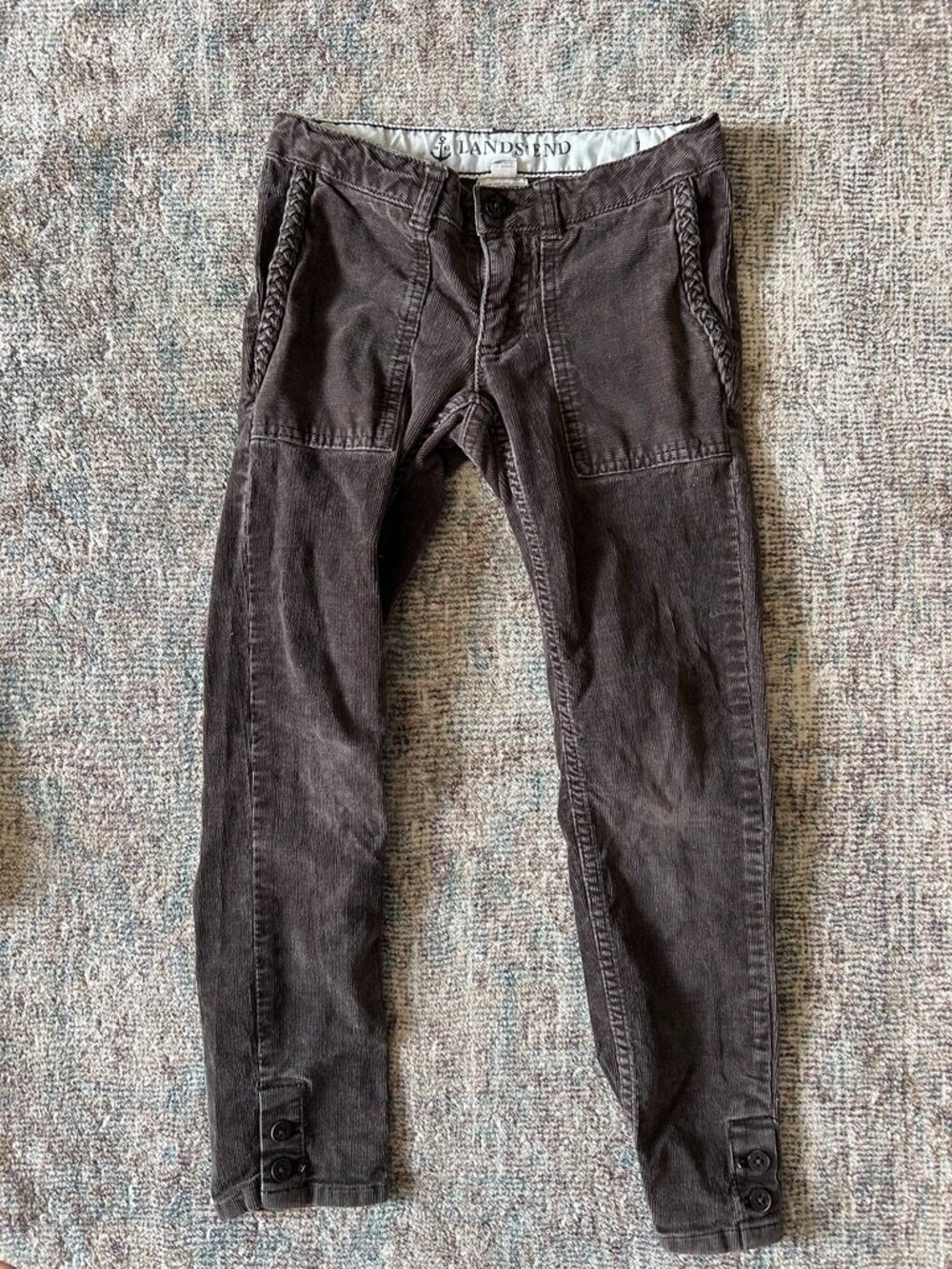 Girl's Land's End Corduroy Pants